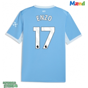 Manchester City Enzo Fernandez #17 Replika Hjemmebanetrøje 2026-27 Kortærmet